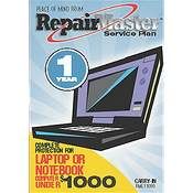 REPAIR MASTER RML11000 1-Year Notebook Warranty Extension Service Plan