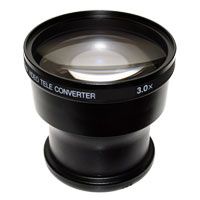 52mm Titanium Series 3X Super Telephoto Lens  ** Made In Japan**