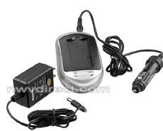 Sony Battery Charger **Charges in 30-60 Minutes** AC/DC For Home/Car