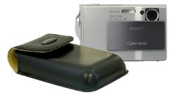 Krusell 57100 Platinum Leather Case For  Sony DSC-T7 