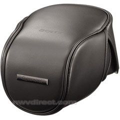 Sony LCJ-HA Leather Carrying Case for DSC-H1 **Black Leather** 