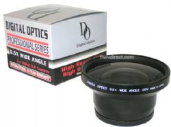 72mm 0.5x Wide-Angle Lens for Lumix DMC-FZ10,  DMC-FZ15, DMC-FZ20, AG-DVX100 & Sony Pro Camcorders (Now Available In 0.48X)
