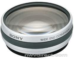 Sony VCL-DEH07V 52mm 0.7x Wide Angle Conversion Lens with Adapter for DSC-V1 Digital Camera (Silver) 