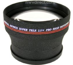 72mm 2.5x Telephoto Lens for Lumix DMC-FZ10, DMC-FZ15, DMC-FZ20 & AG-DVX100 