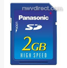 Panasonic 2GB SD Card - High Speed 5MB/S  