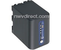 NP-FM90/NP-QM91D Ultra High Capacity Lithium Ion Battery For Sony Video (7.4 Volt, 5400 Mah)