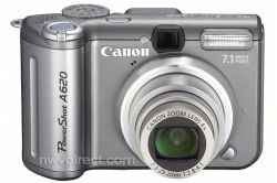 Canon PowerShot A620, 7.1 Megapixel, 4x Optical/4x Digital Zoom, Digital Camera