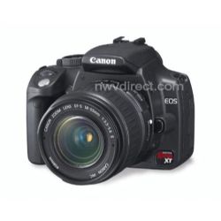 Canon EOS Digital Rebel XT (a.k.a. 350D) 8.0 Megapixel, SLR, Digital Camera (Black) Kit with Canon 18-55mm EF-S Lens