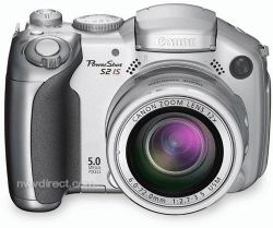 Canon PowerShot S2 IS, 5.0 Megapixel 12x Optical/4x Digital Zoom, Digital Camera