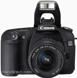 Canon EOS 30D, 8.2 Megapixel, SLR, Digital Camera with Canon EF-S 18-55mm f/3.5-5.6 Autofocus Lens