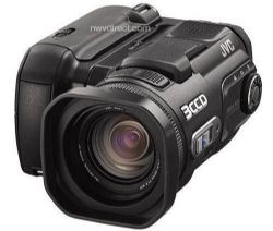 JVC GZ-MC500 Everio 3 CCD Digital Media Camera, 10 x Optical/ 200 x Digital Zoom, 5 Mega Pixel Still, 1.8