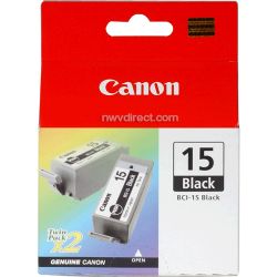 Canon BCI-15B Black Ink Cartridge for i70, i80 & iP90 Printers