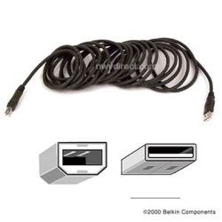 Belkin F3U133-16 USB 2.0 A/B Cable (16 Feet) 