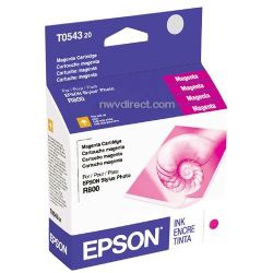Epson Magenta Ink Cartridge for Stylus Photo R800 & R1800 Printer