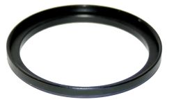 43mm-58mm Stepping Ring For Lenses Or Filters (Chrome Or Black Finish)