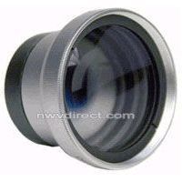 Optics 2.45x High Definition, Super Telephoto Lens for Sony Cybershot DSC-W1 (Includes Lens Adapter)