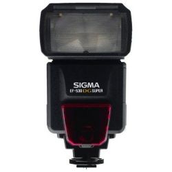 Sigma EF-530 DG Super TTL Shoe Or Slave Mount Flash (Guide No. 174/53 m at 105mm) for Sony & Minolta Digital SLR
