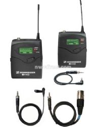 Sennheiser Evolution G2 100 Series - Camera Mountable UHF Lavalier Wireless System with EK100G2 Receiver SK100G2 BodyPack Transmitter and ME2 Microphone (A 518-554MHz)