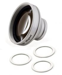 Samsung HMX-U10 0.45x Wide Angle Lens With Macro (Modification Style) Magnetic Type