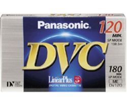 Panasonic AY-DV120EJ 120 Minutes Full Size DV Video Cassette