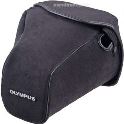 Olympus CS5-SH Semi-Hard Leather Case - for Olympus EVOLT Digital Camera 
