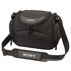 Sony LCS-CSH Soft Carrying Case - for Sony Cyber-shot Digital Cameras or Handycam Camcorders with Accessories
