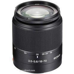 Sony SAL-1870 Zoom Super Wide Angle AF DT 18-70mm f/3.5-5.6(D) Autofocus Lens for Sony & Minolta Digital SLR Cameras
