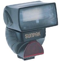 Sunpak PZ40X II AF TTL Shoe Mount Flash (Guide No. 133'/40 m at 80mm) for Canon E-TTL II - Silver