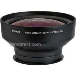 Canon WC-DC58B, 58mm 0.75x Wide Angle Converter Lens for PowerShot G7/G9/G10/G11/G12/S3IS/S5IS Digital