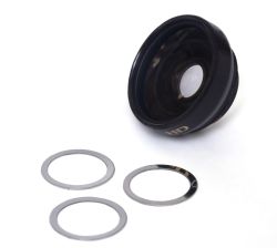 Flip UltraHD 0.45x Wide Angle Lens (HD) Black Finish W/ Macro (Modification Style) Magnetic Type. 