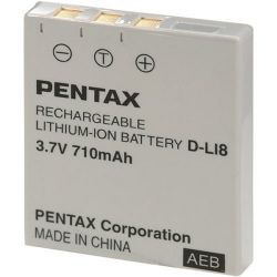 Pentax D-L18 Rechargeable Lithium-Ion Battery (3.7 Volt, 710mAh) for Pentax Optio S, S6, S4i, S5i, S5z, WPi & WP Digital Cameras