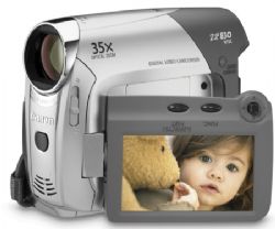 Canon ZR-830 Mini DV Camcorder, 35x Optical/1000x Digital Zoom, 1024 x 768 Still Image Resolution, Color Viewfinder, 2.7 Inch LCD Screen