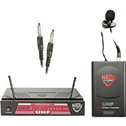 Nady Full-Featured Single-Channel DigiTRU Diversity UHF Wireless Lavalier Mic System