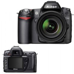 Nikon D80, 10.2 Megapixel, SLR Digital Camera with Nikon 18-135mm f/3.5-5.6G ED-IF AF-S DX Zoom-Nikkor Lens