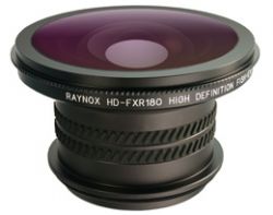 Raynox HD-FXR180 72mm 0.24x Fisheye Conversion Lens for Sony HDR-FX1 Camcorder