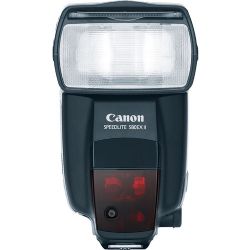 Canon 580EX II Speedlite TTL Shoe Mount Flash (Guide No. 190'/58 m at 105mm) for E-TTL II