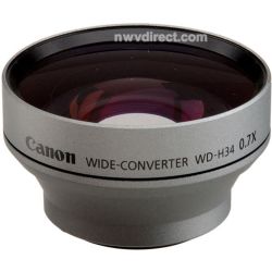 Canon WD-H34 34mm 0.7x Wide Angle Converter Lens