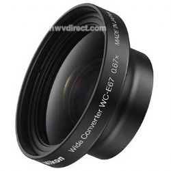Nikon WC-E67 28mm 0.67x Wide-Angle Converter Lens for Nikon Coolpix P5000 Digital Camera