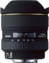Sigma Zoom Super Wide Angle 12-24mm f/4.5-5.6 EX Aspherical DG HSM Autofocus Lens for Nikon AF
