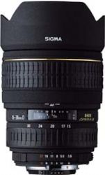 Sigma Zoom Super Wide Angle 15-30mm f/3.5-4.5 EX Aspherical DG DF Autofocus Lens for Nikon AF-D