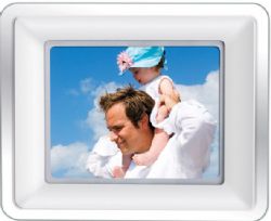 Coby  5.6 Inch  Digital Photo Frame with Built-In MP3 Player 