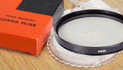 74mm UV (Skylight) Filter For Sony DSC-H7 H9, H50 'Diamond Cut' By Bower