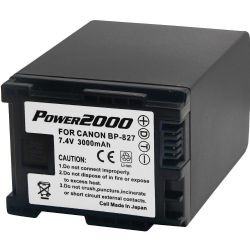 VipPro ACD-763 6-Hour Extended Life Battery for Canon Camcorders 