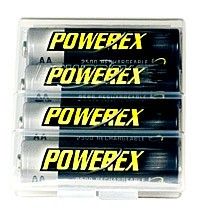 PowerEx Rechargeable AA 4-Pack - NiMH 2700 mAh