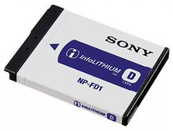 Sony NP-FD1 D-Series Rechargeable Lithium-Ion Battery (3.6v, 680mAh) for Sony DSC-T70 & DSC-T200 Digital Cameras 