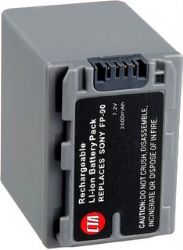 Sony by CTA 'Intelligent' Digital NP-FP90 High Capacity Lithium-Ion Battery (2600mAh)