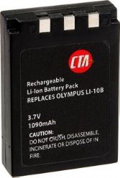 Olympus by CTA Digital LI-10B High Capacity Lithium-Ion Battery (3.7V, 1200mAh)