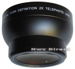 Optics 2.0x High Definition Telephoto Lens for Fuji FinePix S3000 / S3100 / S3500 / S3800 / S5000 / S5100 / S5200 / S5500