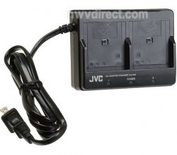 JVC AA-V50U AC Power Adapter and Charger for GR-DVM50U, GR-DVM55U, GR-DVM70U, GR-DVM75U, GR-DVM80U and GR-DVM90U Camcorders, BN-V507U and BN-V514U Batteries