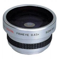  Kenko SGW-043 37mm 0.43x Wide-Angle Fisheye Lens